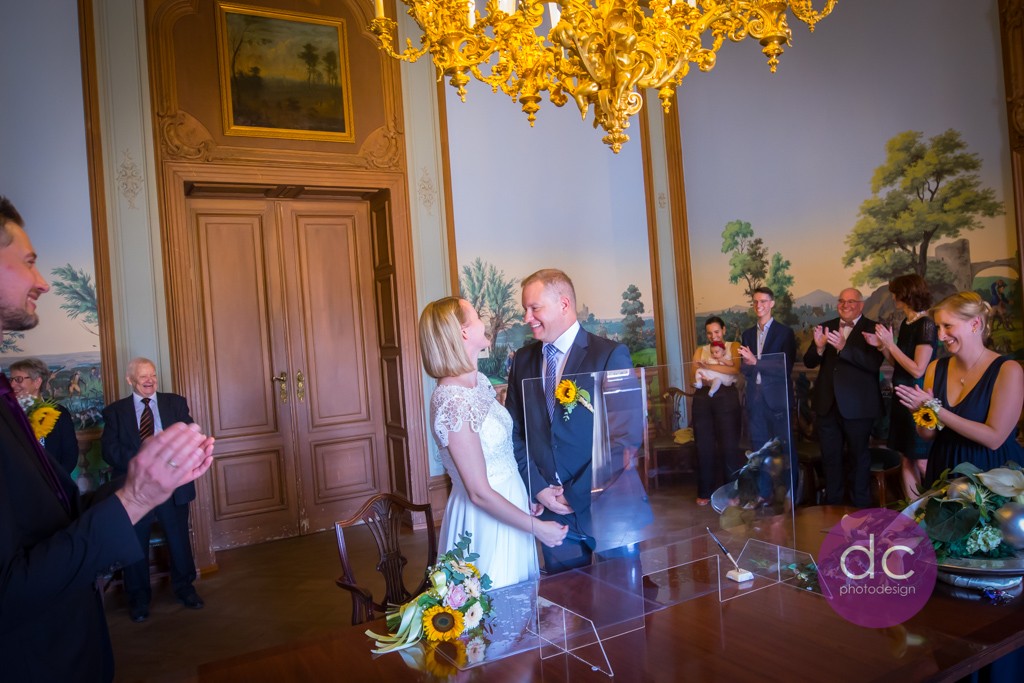 Trauung im Reihersaal Schloss Philippsruhe - Hochzeitsfotograf Hanau